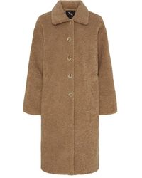 Btfcph - Imitatiebont &Amp; Shearling Jas - Lyst