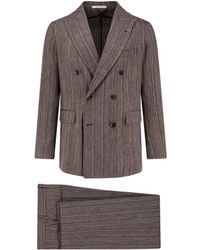 Tagliatore - Zweireihiger Blazer - Lyst