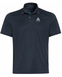 Odlo - Fitness ,Blauw ,Cardada Polo Shirt - Lyst