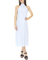 ALESSIA SANTI - Kleedjes ,Blauw ,Midi Jurk - Lyst