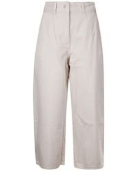 Studio Nicholson - Jeans Mit Weißen Details - Lyst