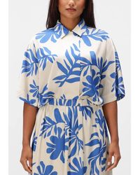 JAPANTKY - Overhemden ,Veelkleurig ,Linnen Aratani Dessin Blouse - Lyst