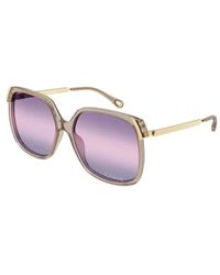 Chloé - Stylische Sonnenbrille Mit Einzigartigem Design - Lyst