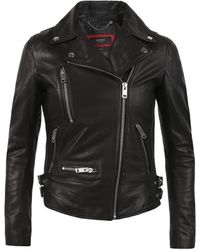 DIESEL Biker Jacket - Zwart
