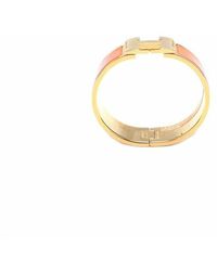 Hermès Clic h bracelet - Metallizzato