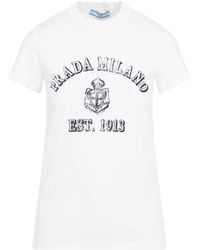 Prada - T-Shirts - Lyst