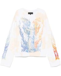 Who Decides War - Sweater Mit Grafischem Druck Und Rundhalsausschnitt - Lyst