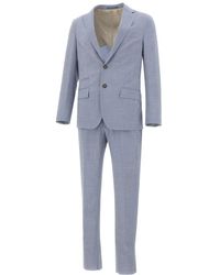 Eleventy - Getailleerd Single-Breasted Pak - Lyst