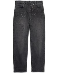 Oltre - Straight Jeans - Lyst
