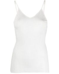 KHAITE - Sleeveless Tops - Lyst