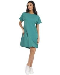Alpha Studio - Kleedjes ,Groen ,Elegante Jurk - Lyst
