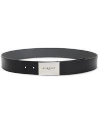 Givenchy - Metal Plaque Belt - Lyst