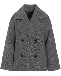 Bitte Kai Rand - Jassen ,Zwart ,Wol Nishin Double-Breasted Jacket - Lyst