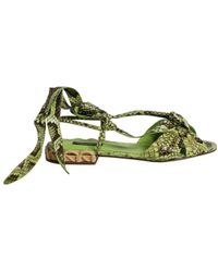 Dolce & Gabbana - Flat Sandals - Lyst