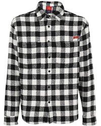 Dickies - Overhemden ,Zwart ,Katoen Klassiek Geruite Overhemd - Lyst