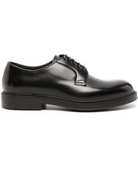 Doucal's - Brauner lederschnürschuh - Lyst