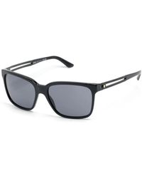 Versace - Schwarze sonnenbrille mit original-etui - Lyst