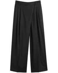 Ganni - Wide Trousers - Lyst