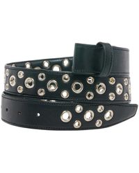 Claris Virot - Nappa Lederen Riem - Lyst