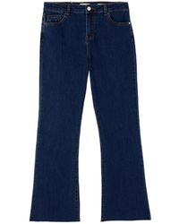 Oltre - Flared Jeans - Lyst