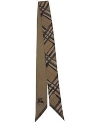 Burberry - Silky Scarves - Lyst