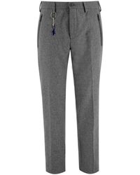 Paul & Shark - Slim-Fit Trousers - Lyst