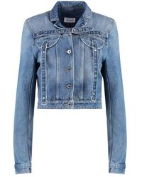 Off-White c/o Virgil Abloh - Denim Jackets - Lyst