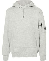 C.P. Company - Grauer kapuzenpullover - Lyst