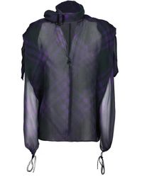 Burberry - Grüner Seidenpullover Aw23 - Lyst