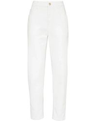 Brunello Cucinelli - Slim-Fit Trousers - Lyst