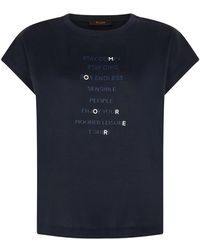 Moorer - Ella T-Shirt - Lyst
