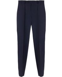 Incotex - Broeken ,Blauw ,Wol Rtw - Lyst