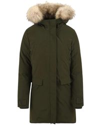 Bomboogie - Jassen ,Groen ,Polyester Parka - Lyst