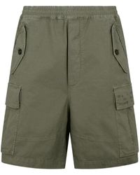 DSquared² - Korte Broeken ,Groen ,Shorts - Lyst