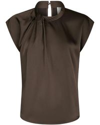 Neo Noir - Overhemden ,Bruin ,Blouses - Lyst