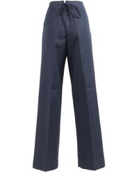 Aspesi - Wide Trousers - Lyst