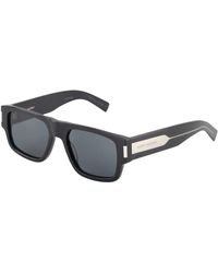 Saint Laurent - Modische sonnenbrille mit uv-schutz,schildpatt sonnenbrille slip-on stil - Lyst