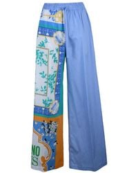 Moschino - Wide Trousers - Lyst