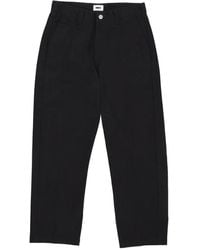 Obey - Straight Trousers - Lyst