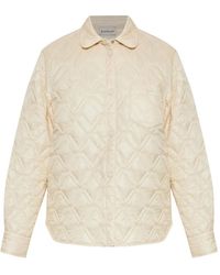 Moncler - Jassen ,Katoen Quilted Shirt - Lyst
