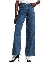 Emporio Armani - Wide Jeans - Lyst