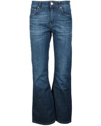 Department 5 - Flared Jeans - Lyst