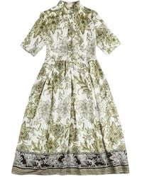 Fay - Chemisier M/C Midi Jurk - Lyst