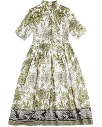 Fay - Chemisier M/C Midi Jurk - Lyst