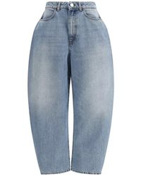 Rohe - Jeans ,Blauw ,Katoen Loose-Fit Jeans - Lyst
