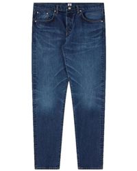 Edwin - Regular tapered jeans blau - Lyst