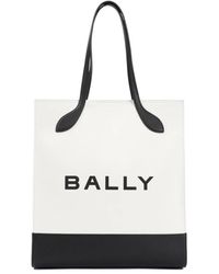 Bally - Logo shopping bag - Lyst