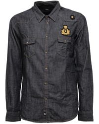 Officina 36 - Denim Shirts - Lyst