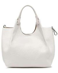 Gianni Chiarini - Grain leather medium tote bag - Lyst