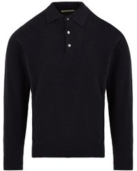 FILIPPO DE LAURENTIIS - Polo Collar Sweater - Lyst